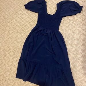 Louisa hill house dress-navy